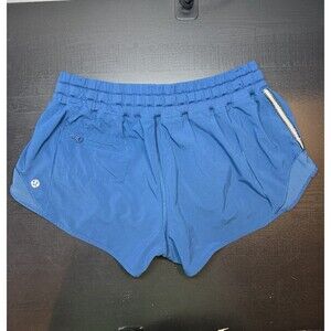 Lululemon Lined Running Shorts Women’s Size 4 Blue 2”